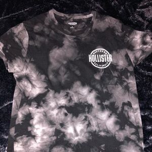 Hollister tie dye t shirt